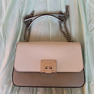 Michael Kors Tina Medium Shoulder Flap Bag Purse